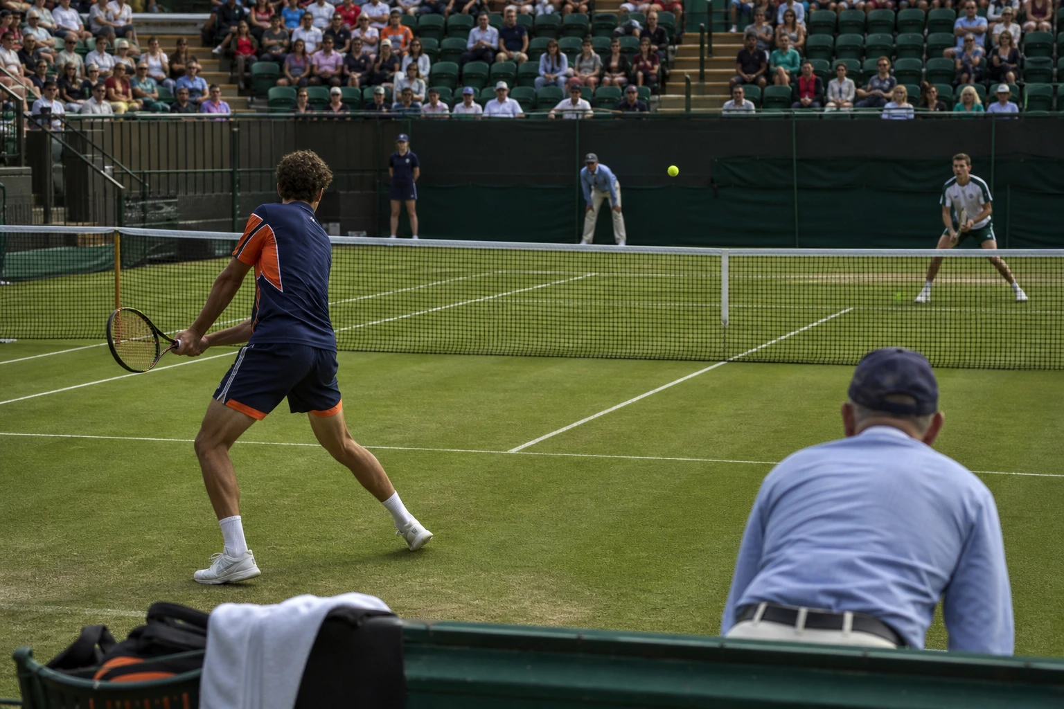 Tennis under ett mästerskap