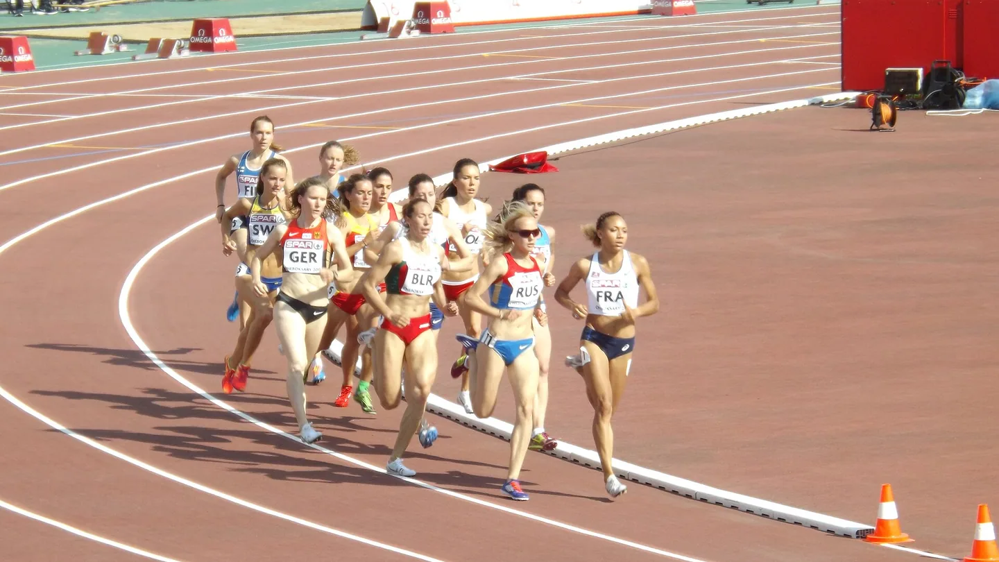 Damernas 800 meter under lag-EM i friidrott 2015 i Tjeboksary.